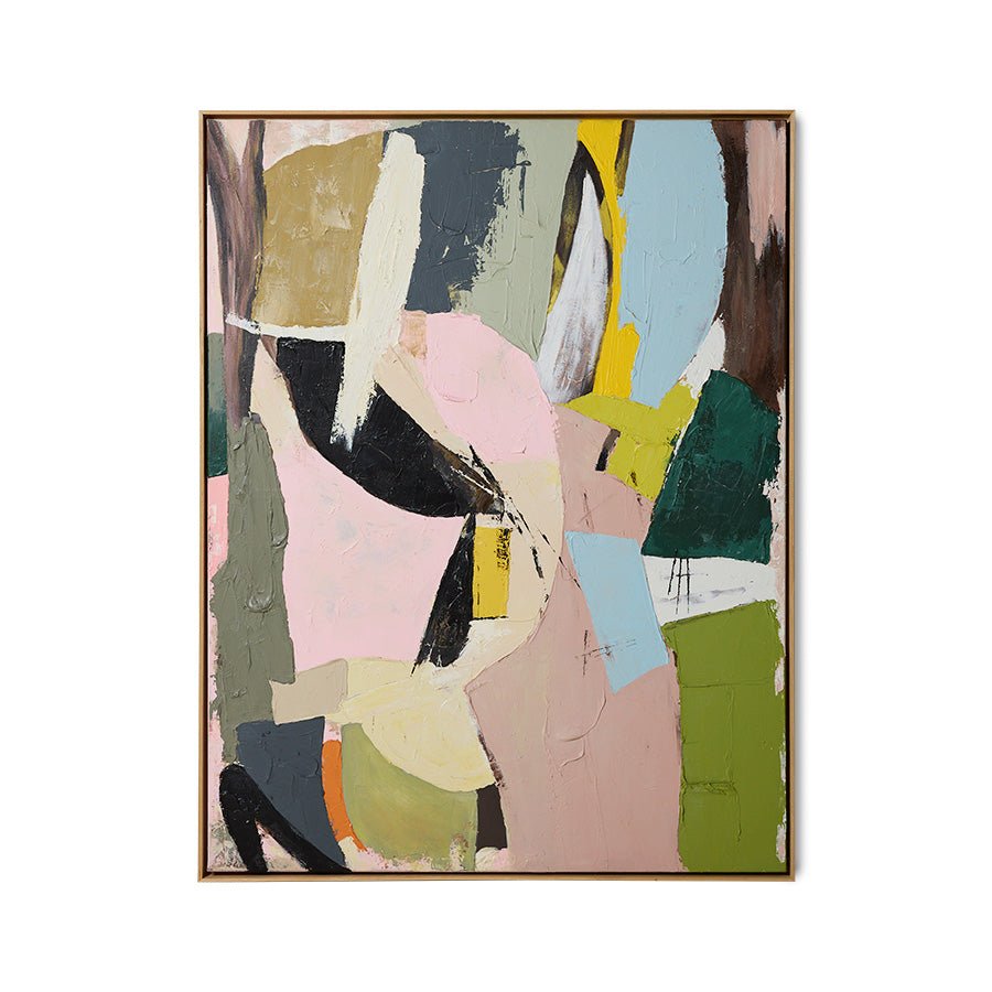 Wandbild Framed artwork "Colour Cult" von HKliving