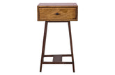 Beistelltisch Sky - Braun - BePureHome