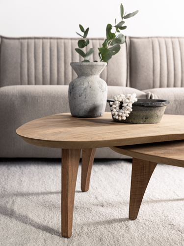 DTP Home Bliss salontafel pebble teak