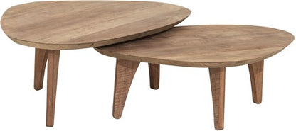 DTP Home Bliss salontafel pebble teak