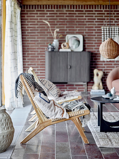 Bloomingville Keila Loungesessel, Natur, Teakholz - Bloomingville