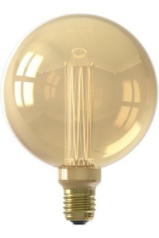 Calex LED Glasfiber Globe E27 Gold - Calex