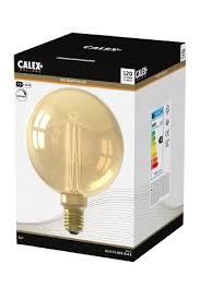 Calex LED Glasfiber Globe E27 Gold - Calex