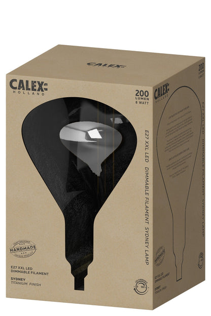 Calex LED XXL Sydney E27 Titanium - Calex