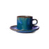 Chef Ceramics: Tasse und Untertasse, Rustic Blau - HKliving