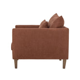 Creative Collection Thess Loungesessel, Braun, FSC® Mix, Regain Poly - Bloomingville