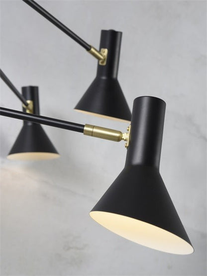 Deckenleuchte Izmir 3-arm Black - Good&amp;Mojo