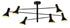 Deckenleuchte Izmir 3-arm Black - Good&Mojo