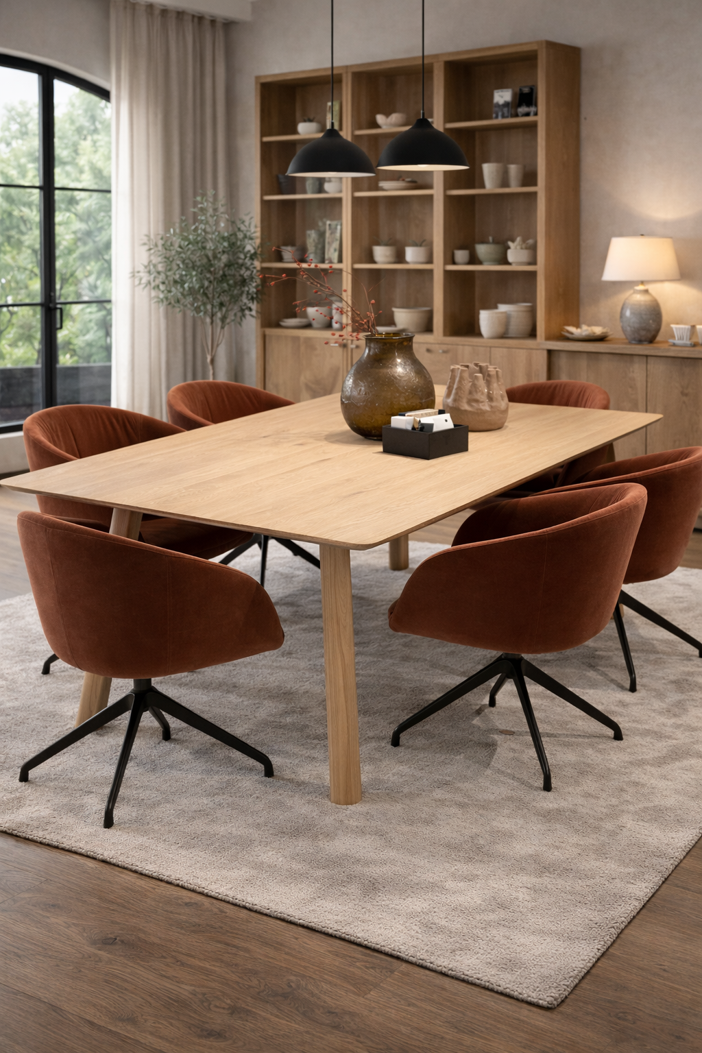 Esstisch Spoil Eiche - Eichefuß