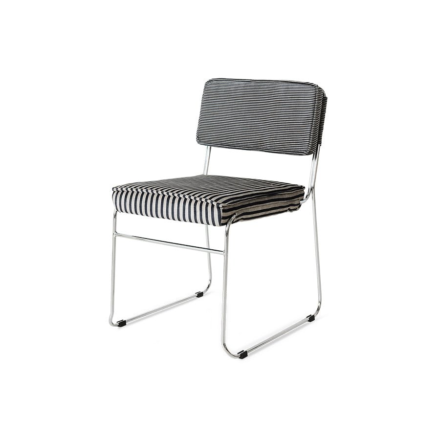 Endless dining chair: stripe, monochrome von HKliving