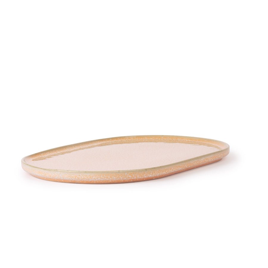 Gallery Ceramics: Oval Teller Peach - HKliving