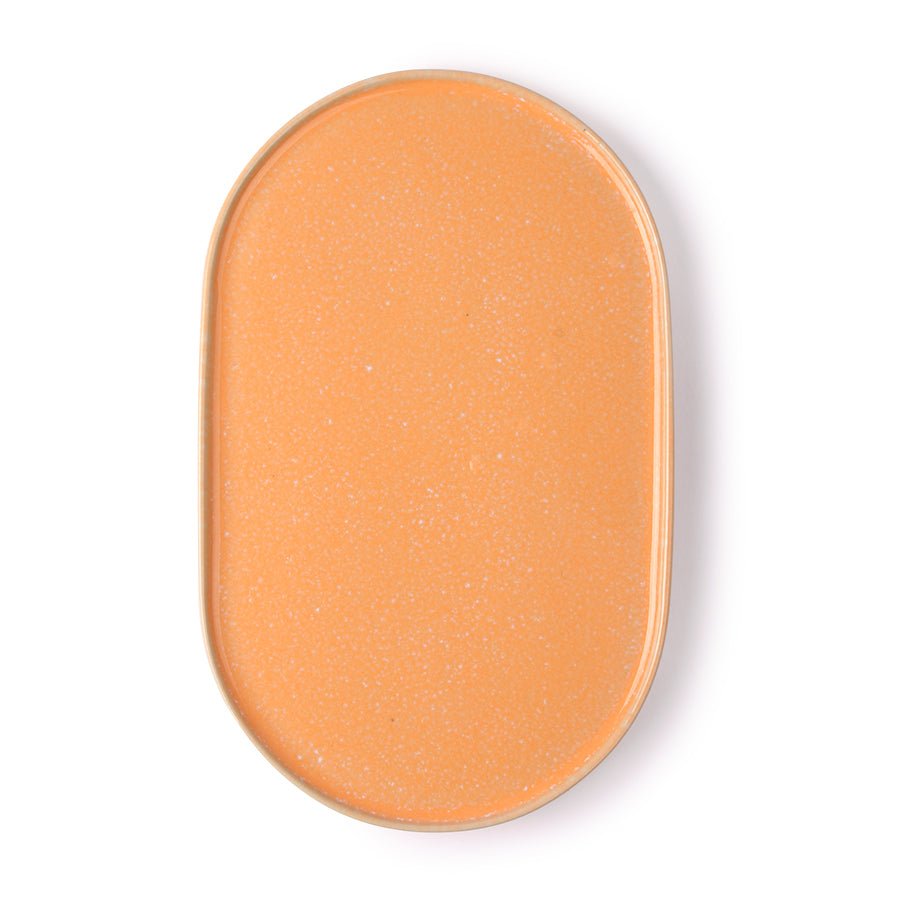 Gallery Ceramics: Oval Teller Peach - HKliving