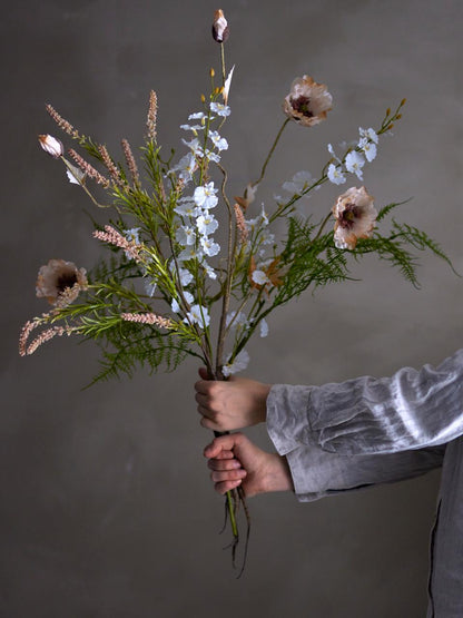 Mohnstiel, Natur, künstliche Blumen