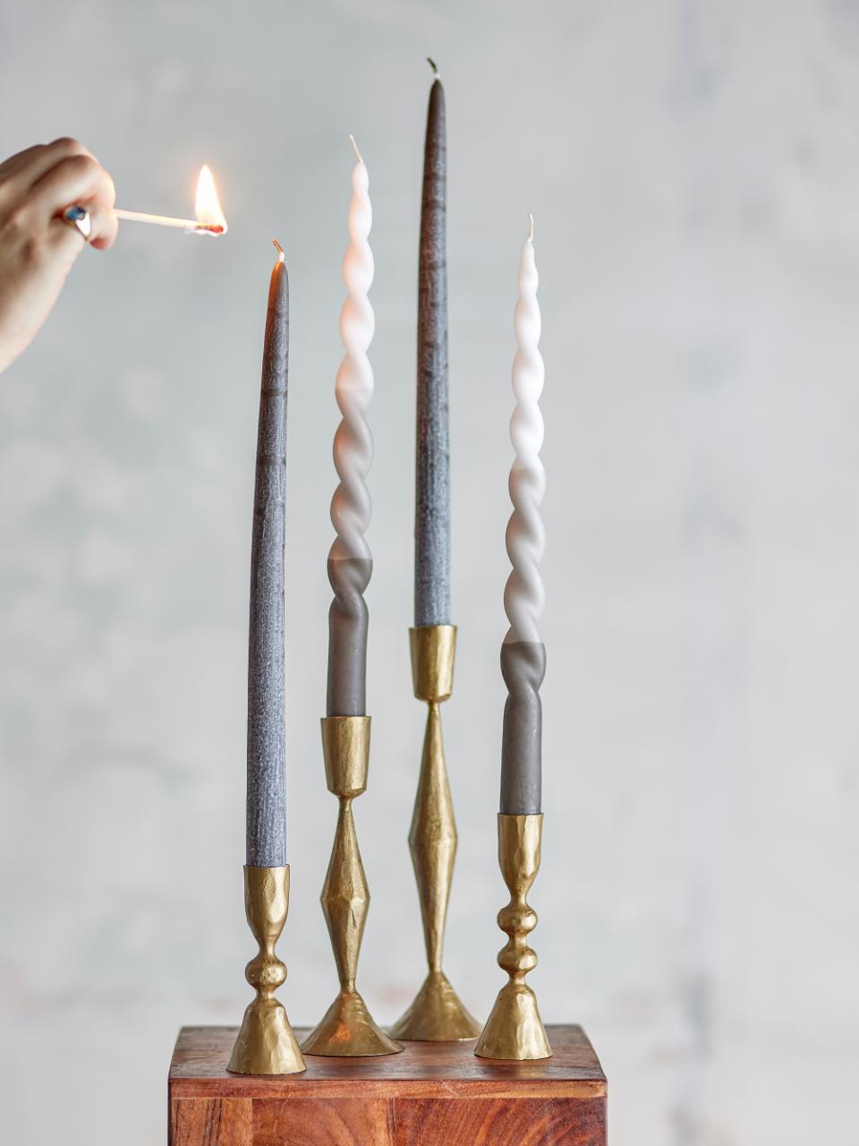 Stabkerzen Frost, Set von 4