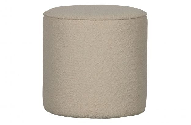 Hocker Rund Sara hoch off white - Woood