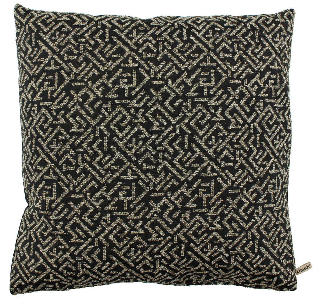 Kissen Tradu, Black/Sand