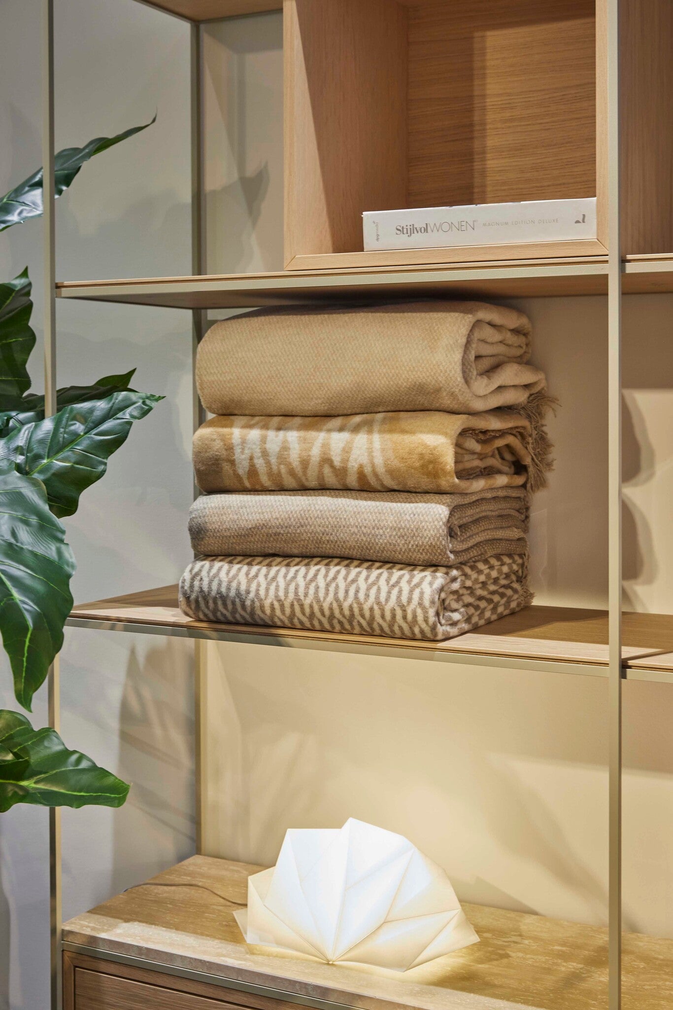 Decke Unami Taupe, Claudi 150 x 200cm