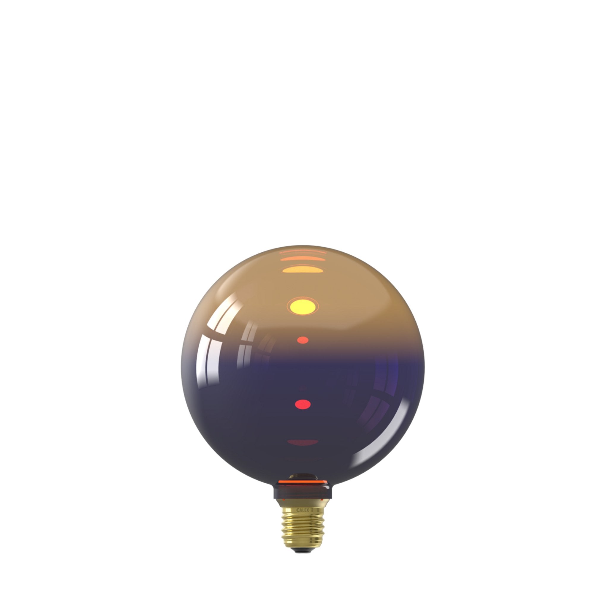 Kalmar LED Bulb - E27 - Schwarz/Gold - Dimmable - Calex
