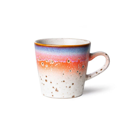 Keramik 70ern Americano Tasse Asteroids - HKliving