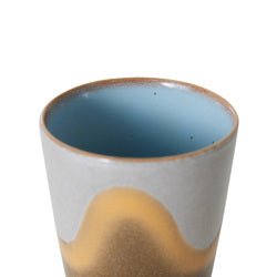 Keramik 70ern Teetasse Algae - HKliving