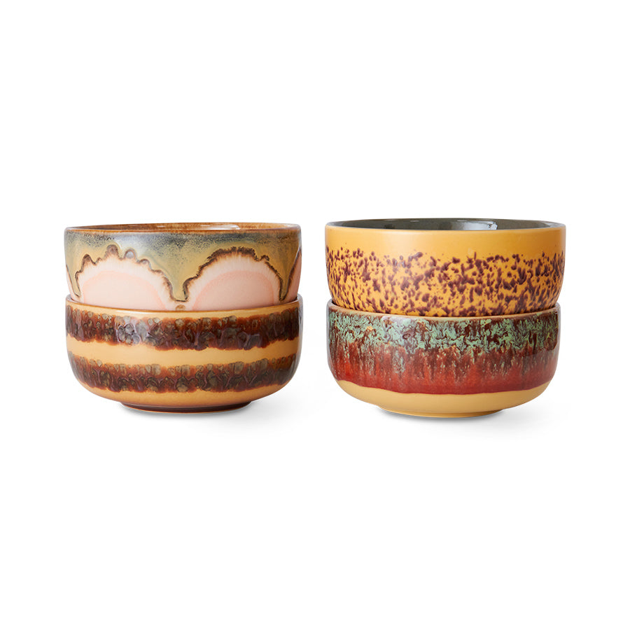 70s ceramics: Dessertschüsseln, bowls, Harbour
