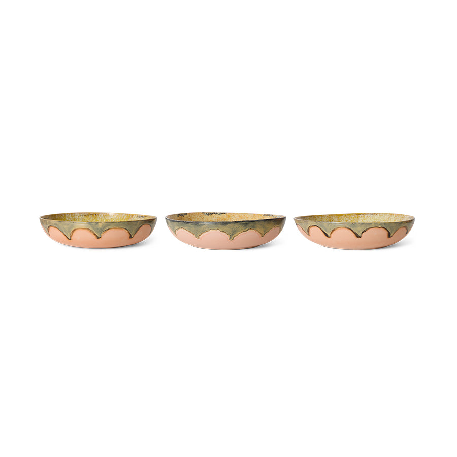 70s ceramics: Salatschüssel Sunflower, bowl