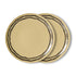 70s ceramics: dinner plate, vanilla (set of 2)