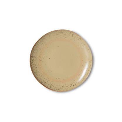 70s Ceramics: Dessertteller, Grit (2er-Set)