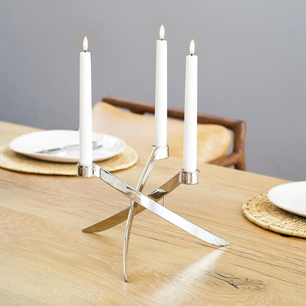 LED Stabkerzen in 2er Set, Nordic white - Uyuni