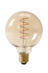 LED Twist Dimmbar Gold Flex Globe 200 Lmn - Calex