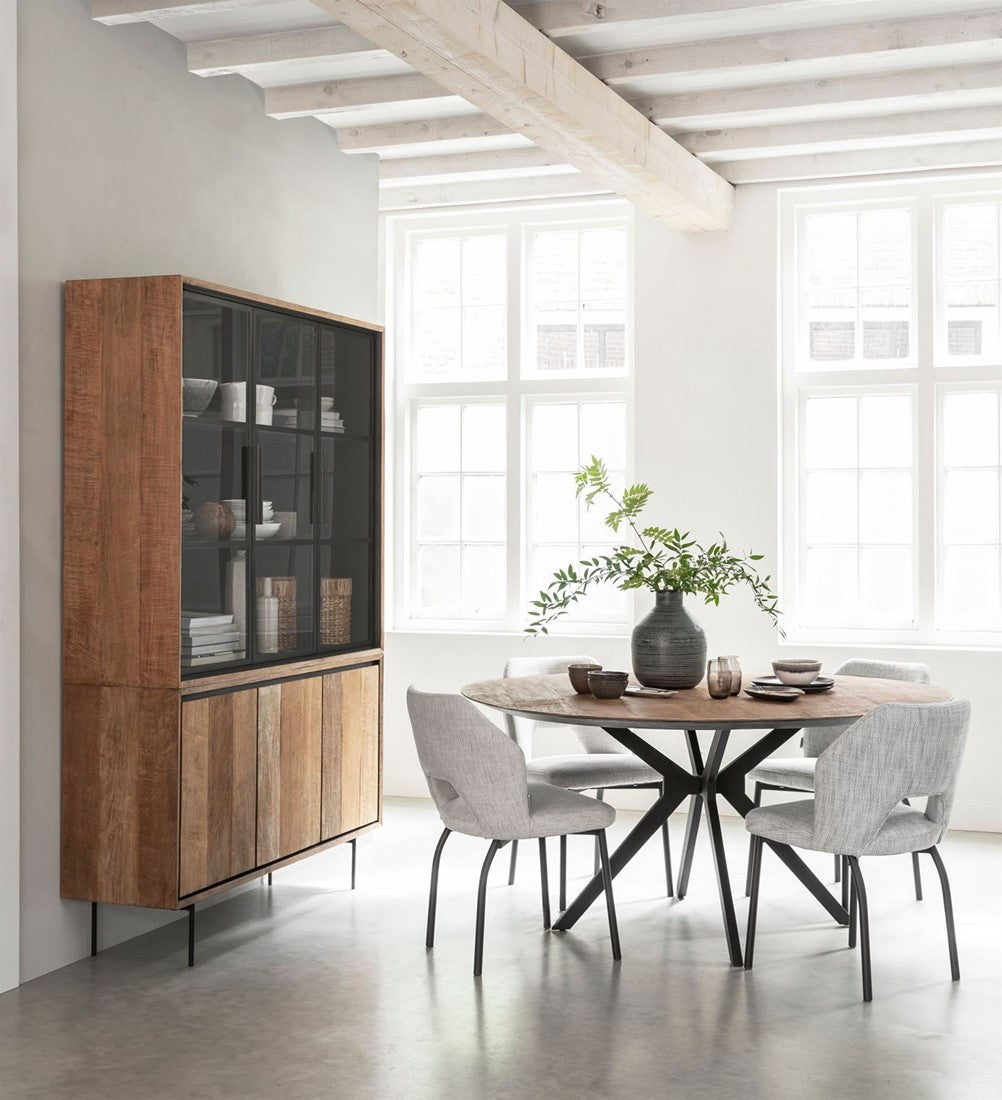 Metropole Vitrinenschrank medium