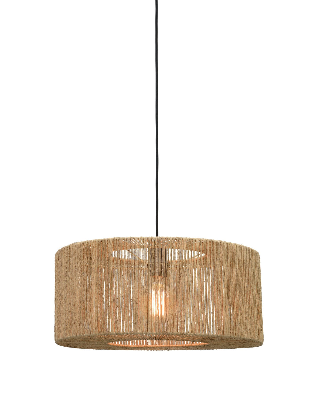 Pendelleuchte Iguazu Jute rund naturel S - Good&Mojo