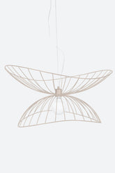 Pendelleuchte Ray Beige - 70cm - Globen Lighting