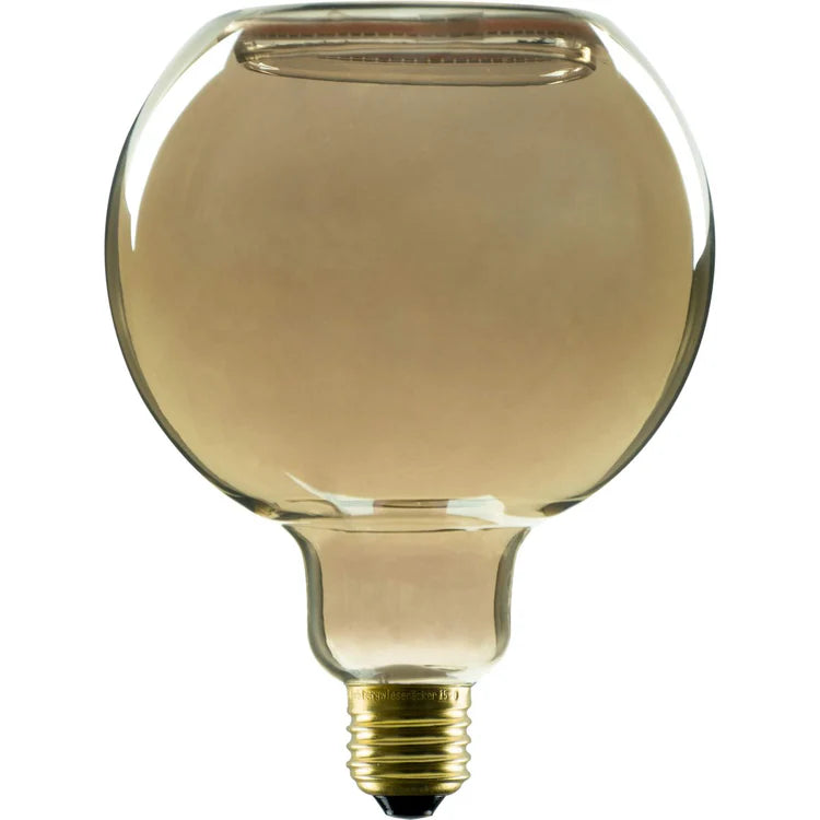 Floating LED Globe 125 smokey grey