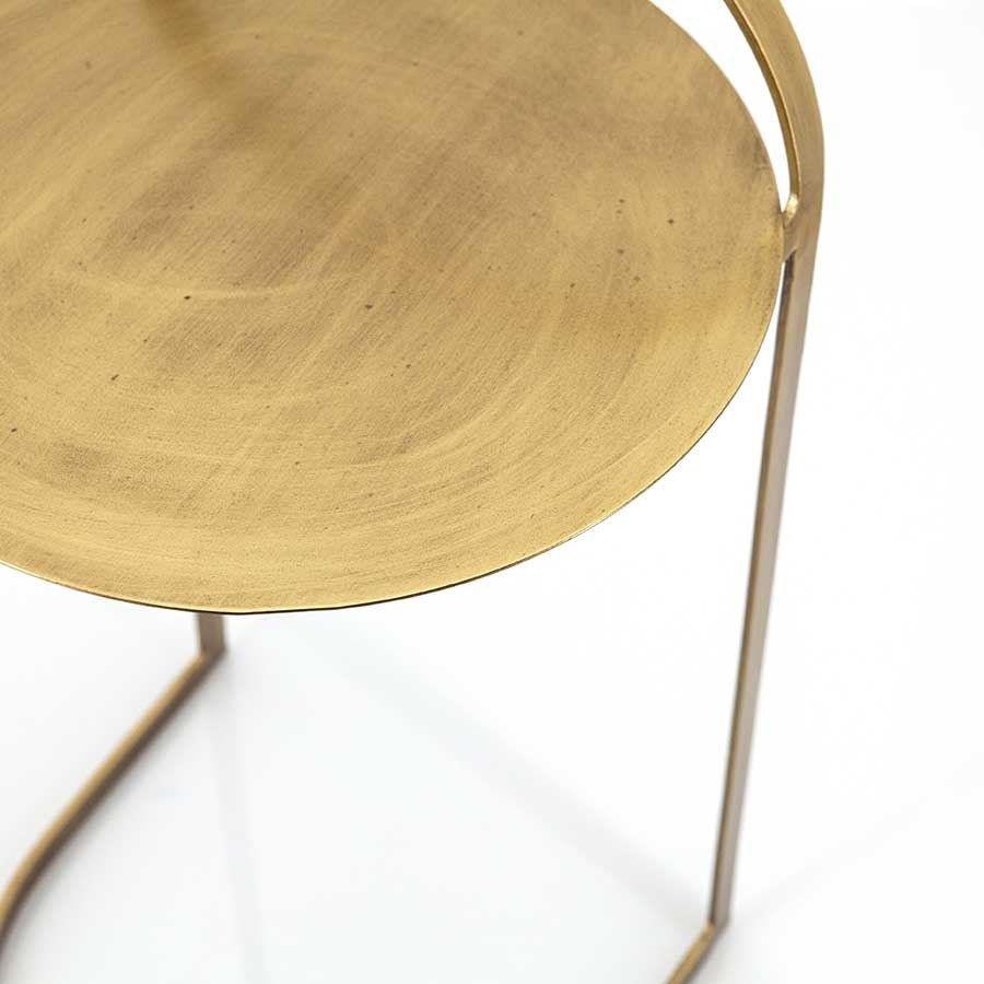 Sidetable Garcon - brass - By-Boo