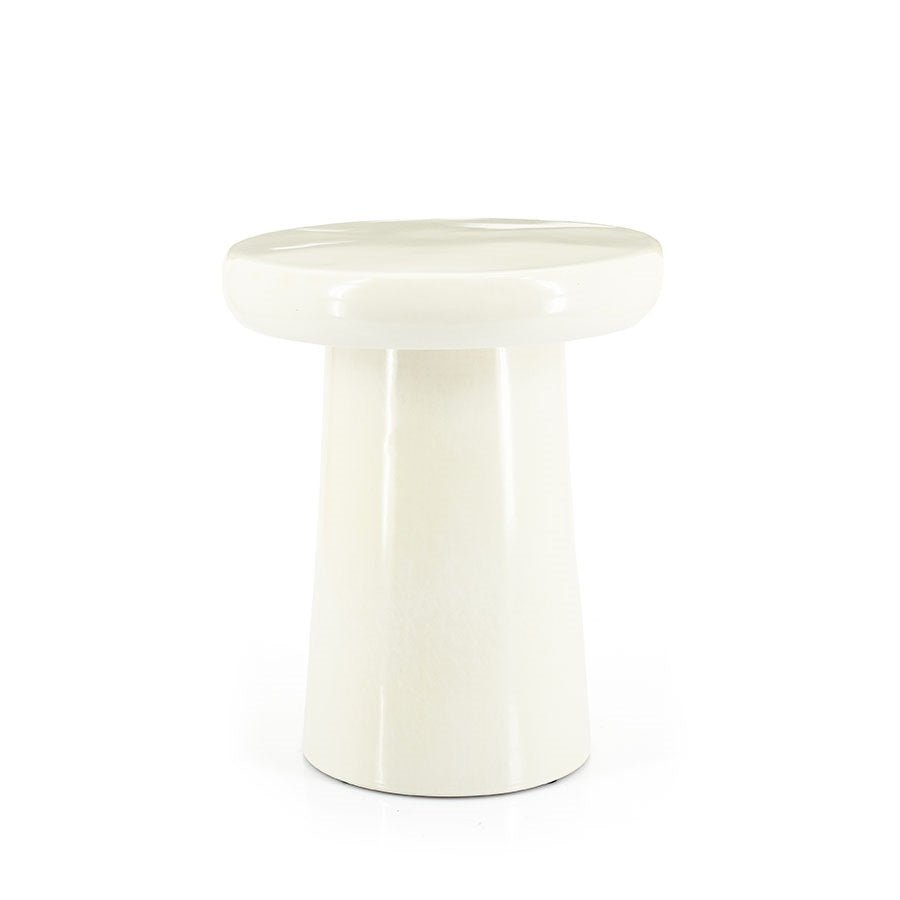 Sidetable Glaze - white - By-Boo