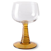 Swirl Weinglas Ocker - HKliving