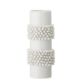 Vase Weiß mit Dekor - Bloomingville