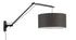 Wandleuchte Andes schwarz/dunkelgrau L - Good&Mojo