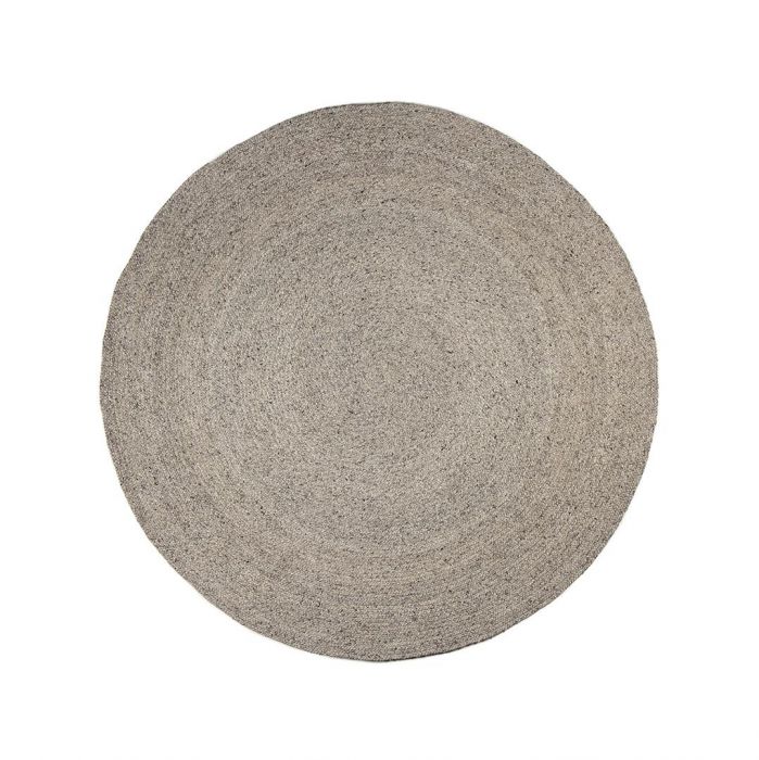 Teppich Pebble Rund Grey - Bodilson