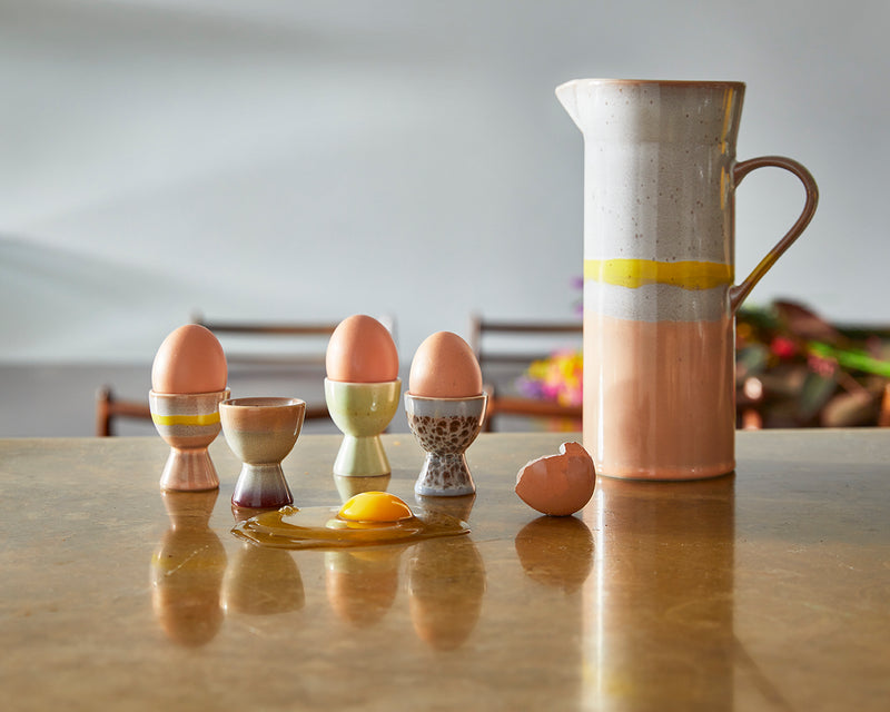 70's Ceramics: Eierbecher (Set v. 4) - HKliving