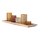 Tablet mit Teelichter-Set - Bloomingville