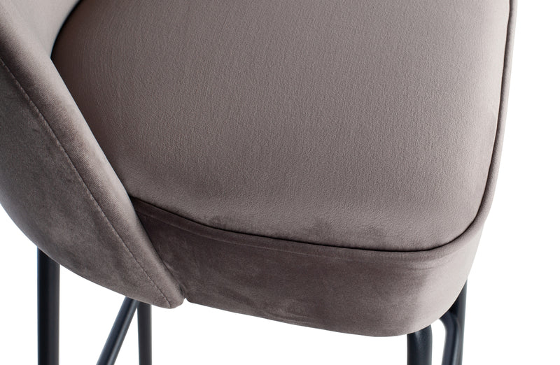 Barstuhl Vogue Sam Nougat hoch - BePureHome