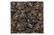Barstuhl Vogue Sam Bouquet schwarz hoch - BePureHome