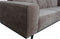 Statement Ecksofa Links Rib Cord Taupe - BePureHome