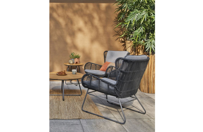 Loungesessel Grace Anthrazit - Exotan