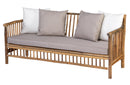 Gartenbank Bambus inkl. Kissen - Exotan