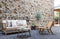 Gartenbank Bambus inkl. Kissen - Exotan