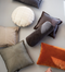 Kissen Scarpe 60x30cm Cognac - Bodilson