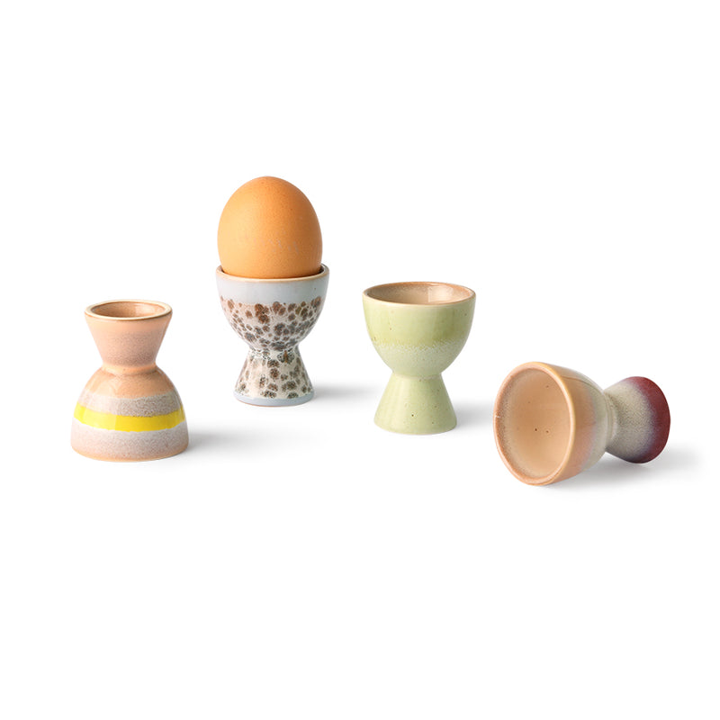 70's Ceramics: Eierbecher (Set v. 4) - HKliving